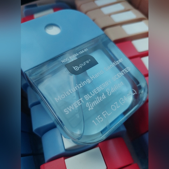 X5 B PURE Sweet Blueberry Hand Sanitizer Spray Tiktok Viral New Scent - Picture 1 of 2